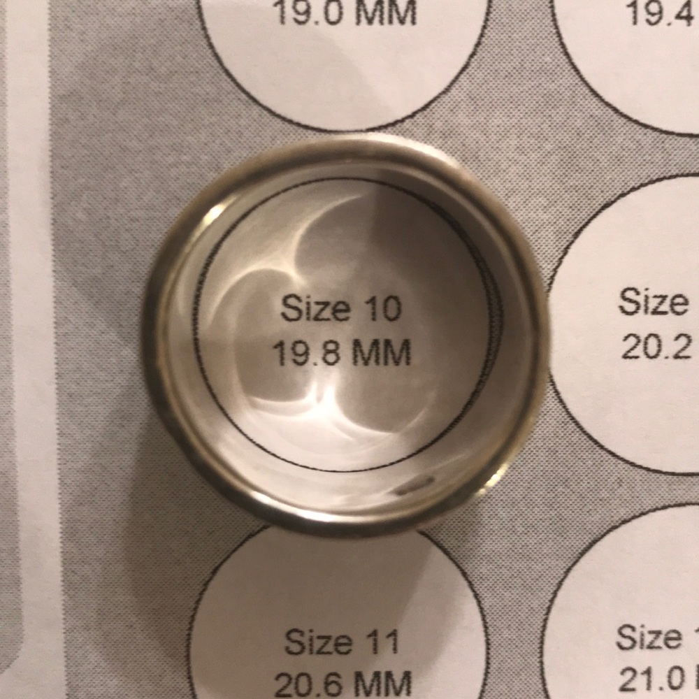 Solid Silver Ring - image 4